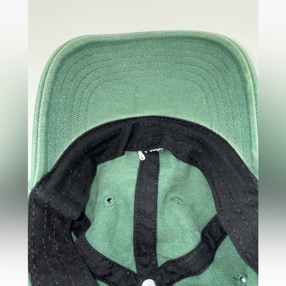 Love Your Melon Baseball denim Hat Cap women’s  Adjustable Green White USA EUC - Picture 4 of 5